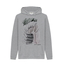Load image into Gallery viewer, Light Heather Printed Hoody Front