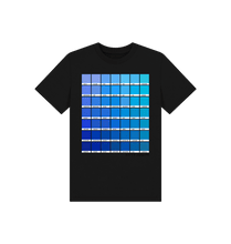Load image into Gallery viewer, Black KIDS BLUE CHROMOLOGY TEE