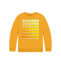 Load image into Gallery viewer, Mustard KIDS YELLOW CHROMOLOGY SWEATSHIRT