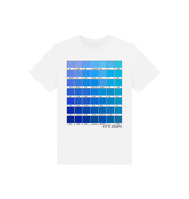 Load image into Gallery viewer, White KIDS BLUE CHROMOLOGY TEE