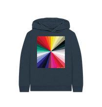 Load image into Gallery viewer, Navy Blue KIDS CHROMA HOODY