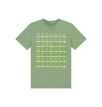 Load image into Gallery viewer, Sage KIDS GREEN CHROMOLOGY TEE