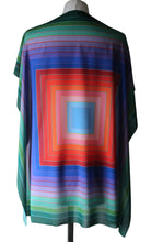 Charger l'image dans la galerie, Colorful striped garment on a mannequin against a white wall