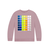 Load image into Gallery viewer, Mauve KIDS MULTI CHROMOLOGY SWEATSHIRT