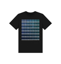 Load image into Gallery viewer, Black KIDS NAVY CHROMOLOGY TEE