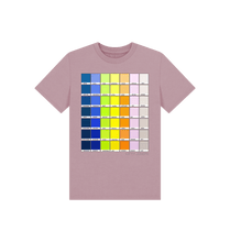 Load image into Gallery viewer, Mauve KIDS MULTI CHROMOLOGY TEE