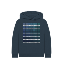Load image into Gallery viewer, Navy Blue KIDS NAVY CHROMOLOGY HOODY