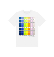 Load image into Gallery viewer, White KIDS MULTI CHROMOLOGY TEE