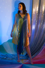 Load image into Gallery viewer, RENTAL - OPTIK V NECK DRESS