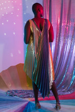 Load image into Gallery viewer, RENTAL - OPTIK V NECK DRESS