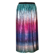 Load image into Gallery viewer, RENTAL - SEQUENCE MIDI SKIRT