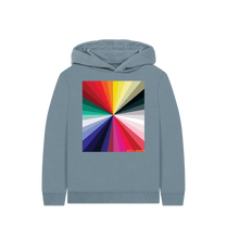 Load image into Gallery viewer, Stone Blue KIDS CHROMA HOODY