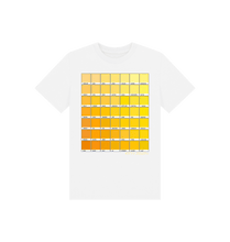 Load image into Gallery viewer, White KIDS YELLOW CHROMOLOGY TEE