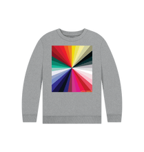 Load image into Gallery viewer, Athletic Grey KIDS CHROMA SWEATSHIRT