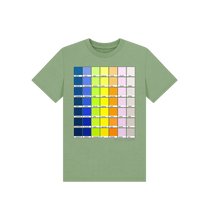 Load image into Gallery viewer, Sage KIDS MULTI CHROMOLOGY TEE
