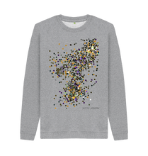 Cargar imagen en el visor de la galería, Light Heather Printed Sweater Front