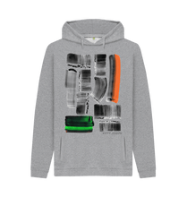 Charger l'image dans la galerie, Light Heather Printed Hoody Front