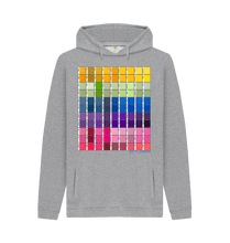 Cargar imagen en el visor de la galería, Light Heather Printed Hoody Front