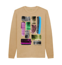 Cargar imagen en el visor de la galería, Sand UNISEX MINERAL SWEATSHIRT