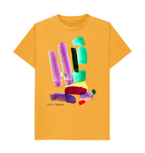 Load image into Gallery viewer, Mustard UNISEX INK 1 TEESHIRT