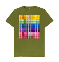 Load image into Gallery viewer, Moss Green UNISEX CHROMOLOGY TEESHIRT