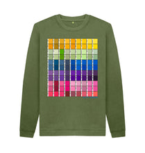 Load image into Gallery viewer, Khaki UNISEX CHROMOLOGY SWEATSHIRT
