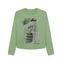 Charger l'image dans la galerie, Sage UNISEX NEUTRAL PASTELS BOXY SWEATER