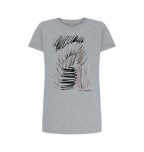 Charger l'image dans la galerie, Athletic Grey UNISEX NEUTRAL PASTEL TEESHIRT DRESS
