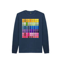 Load image into Gallery viewer, Navy Blue KIDS UNISEX CHROMOLOGY SWEATSHIRT