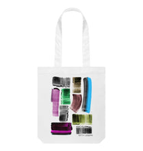 Load image into Gallery viewer, White MINERAL INK TOTE BAG
