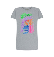 Charger l'image dans la galerie, Athletic Grey UNISEX FRUIT PASTELS TEESHIRT DRESS