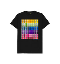 Load image into Gallery viewer, Black KIDS UNISEX CHROMOLOGY TEESHIRT
