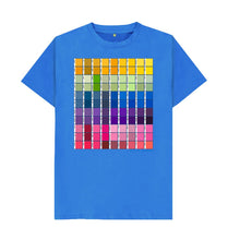 Load image into Gallery viewer, Bright Blue UNISEX CHROMOLOGY TEESHIRT