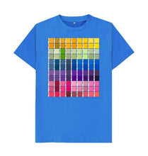 Load image into Gallery viewer, Bright Blue UNISEX CHROMOLOGY TEESHIRT