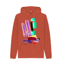 Cargar imagen en el visor de la galería, Rust UNISEX INK 1 HOODY