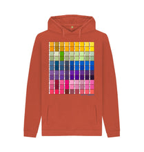 Load image into Gallery viewer, Rust UNISEX CHROMOLOGY HOODY
