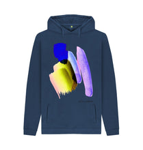 Load image into Gallery viewer, Navy UNISEX INK 2 HOODY
