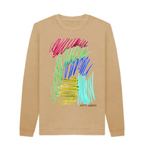 Cargar imagen en el visor de la galería, Sand UNISEX JEWEL PASTELS SWEATSHIRT