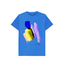 Load image into Gallery viewer, Bright Blue KIDS UNIDSEX INK 2 TEESHIRT