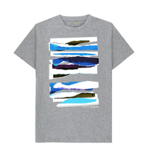 Load image into Gallery viewer, Athletic Grey UNISEX MIDDAY CLOUD COLLAGE TEESHIRT