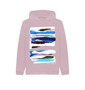 Mauve KIDS UNISEX MIDDAY CLOUD COLLAGE HOODY