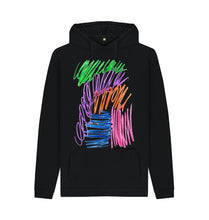 Cargar imagen en el visor de la galería, Black UNISEX FRUIT PASTELS HOODY