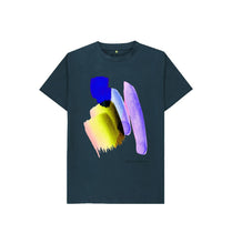 Load image into Gallery viewer, Denim Blue KIDS UNIDSEX INK 2 TEESHIRT