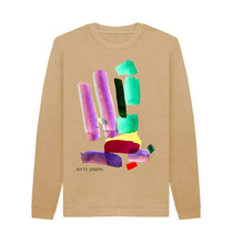 Cargar imagen en el visor de la galería, Sand UNISEX INK 1 SWEATSHIRT