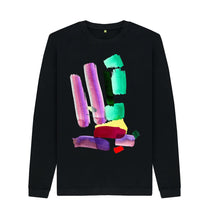 Cargar imagen en el visor de la galería, Black UNISEX INK 1 SWEATSHIRT