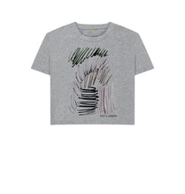 Charger l'image dans la galerie, Athletic Grey UNISEX NEUTRAL PASTEL BOXY TEESHIRT