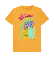 Load image into Gallery viewer, Mustard UNISEX JEWEL PASTELS TEESHIRT