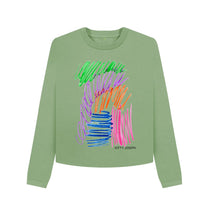 Charger l'image dans la galerie, Sage UNISEX FRUIT PASTELS BOXY JUMPER