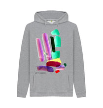 Cargar imagen en el visor de la galería, Light Heather UNISEX INK 1 HOODY