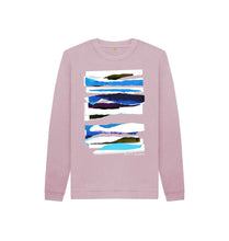 Load image into Gallery viewer, Mauve KIDS UNISEX MIDDAY CLOUD COLLAGE SWEATSHIRT
